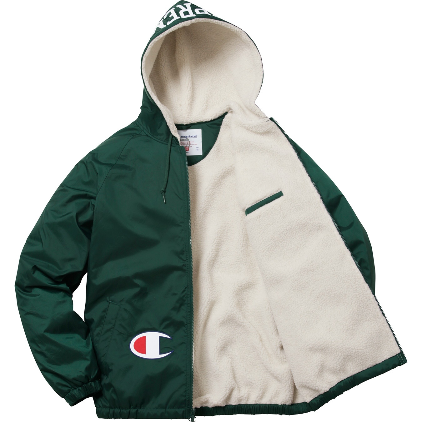 Supreme®/Champion® Sherpa Lined Hooded Jacket view 8